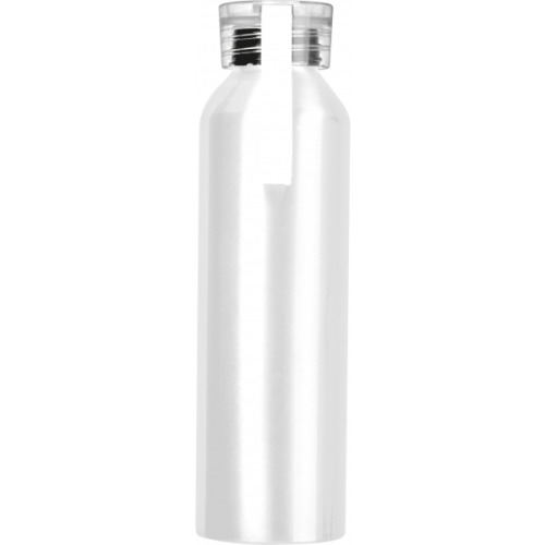 Butelka z aluminium z recyklingu CORK 600 ml Biały 424706 (4)