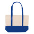 Torba plażowa płótno bawełniane OEKO-TEX® 280g/m² 42x10x30cm Niebieski LT95247-N0011 (1) thumbnail