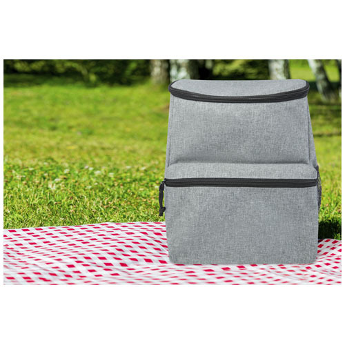 Plecak termoizolacyjny Excursion z plastiku PET z recyklingu Szary melanż 12061680 (8)