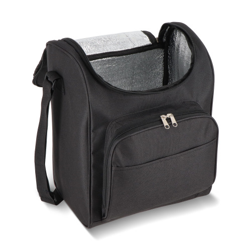 Torba chłodząca R-PET 600D 26 x 19 x 34cm 13L Czarny LT95394-N0002 (3)