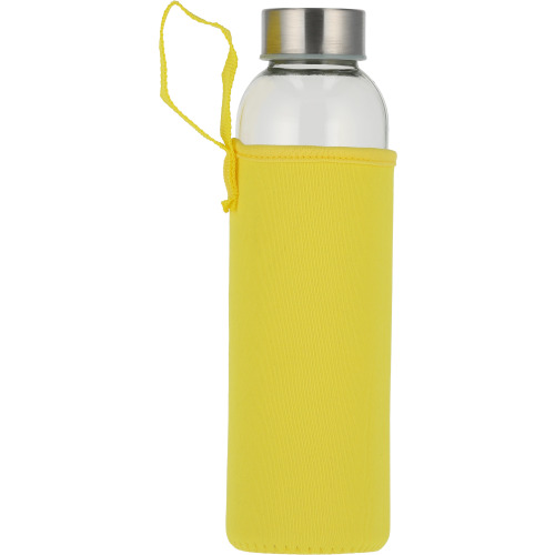 Butelka szklana KLAGENFURT 500 ml żółty 084208 
