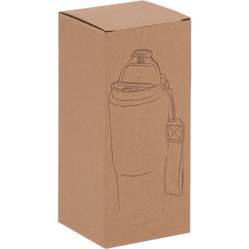 Kubek termiczny 550 ml ze stali z recyklingu DANA Niebieski 8523904 (8)