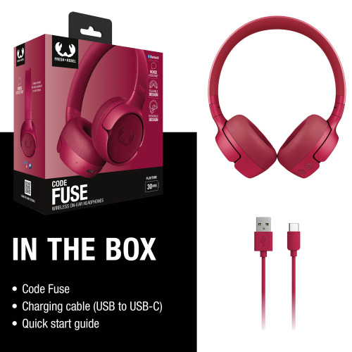 3HP1100 I Fresh 'n Rebel Code Fuse-Wireless on-ear headphone Czerwony LT49734-N0021 (7)