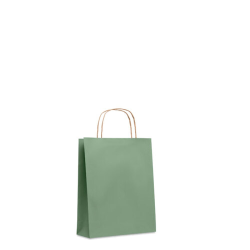 Mała torba prezentowa zielony MO6172-09 