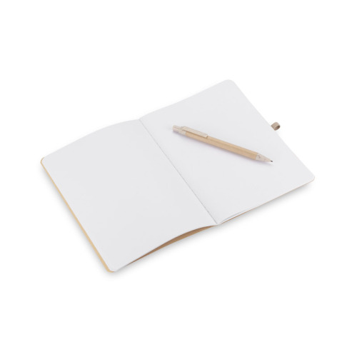 Notes z długopisem REMATT A5 Naturalny 18015-17 (1)