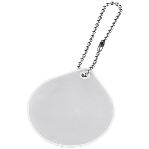 Zawieszka odblaskowa kropla Biały 1PR02501 