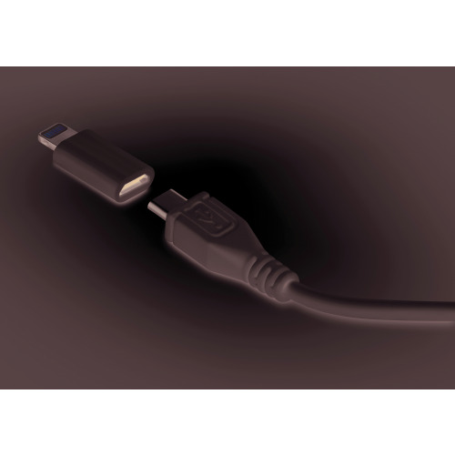 Adapter Micro USB Biały MO9167-06 (1)