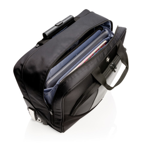 Torba na laptopa 15,4", walizka na kółkach Swiss Peak Czarny P742.020 (5)