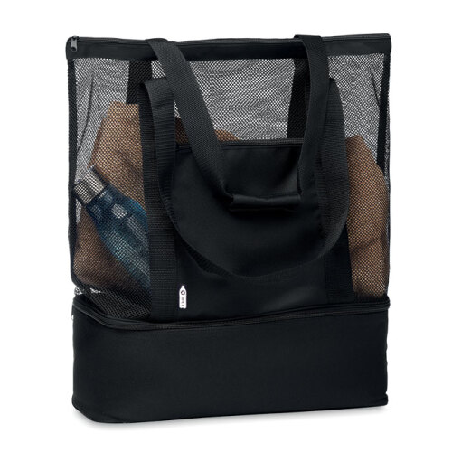 Siatkowa torba na zakupy czarny MO6182-03 (1)