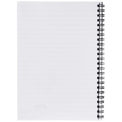 Notatnik Desk-Mate® w formacie A5 z przedziałką Biały 21251012 (4)
