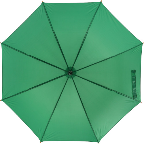 Parasol automatyczny drewniany Ø105 cm NANCY Zielony 513109 (2)