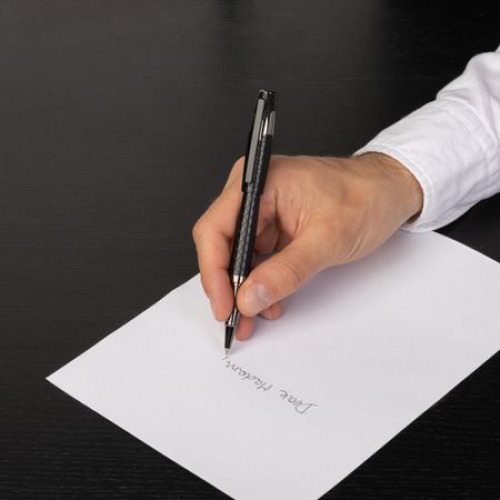 Pióro kulkowe Chevron Gun Czarny HSS2525A (9)