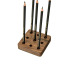 Organizer drewniany PEN STAND Drewniany - orzech BWD10031  thumbnail