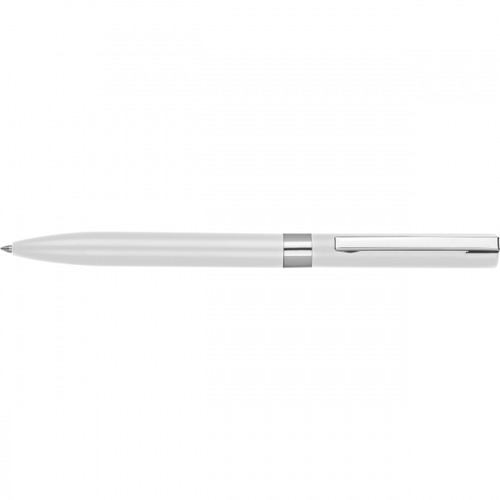 Długopis aluminiowy żelowy HUELVA Biały 374206 