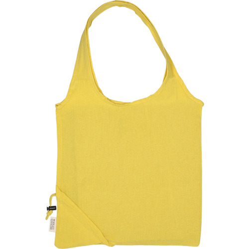 Torba bawełniana z recyklingu 118 g/m2 MODENA żółty 526208 