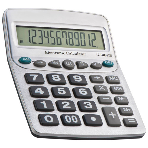 Kalkulator XXL NOLA Szary 304807 (1)