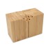 Bambusowy zestaw do soli i pieprzu drewno V7236-17  thumbnail