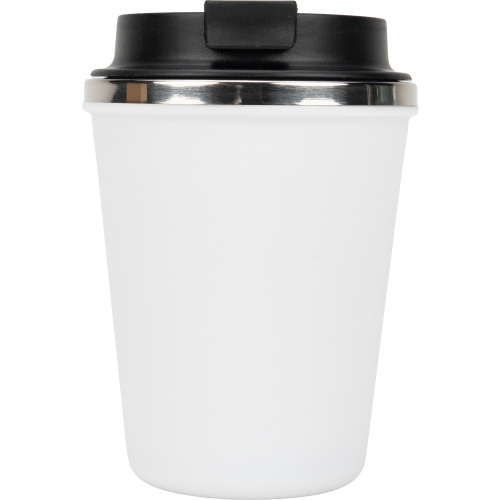 Kubek termiczny 350 ml z powłoką z recyklingu METODY Biały 8496206 (3)