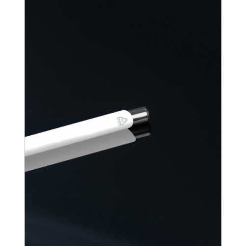 Długopis metalowy półżelowy NAPLES Biały 433306 (5)