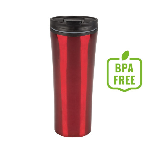 Kubek podróżny 450 ml Czerwony V9923-05 