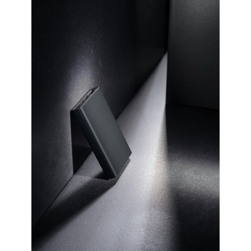 Power bank 5000 mAh Terra, aluminium z recyklingu Szary P322.682 (6)