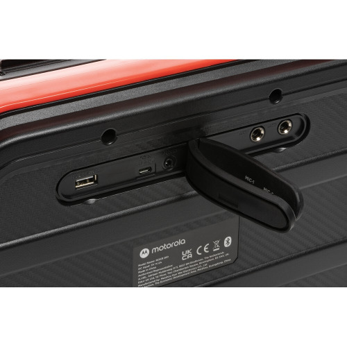 Głośnik bezprzewodowy Motorola ROKR810, mikrofon karaoke Czarny P329.801 (4)