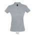 PERFECT Damskie POLO 180g Grey melange S11347-GY-M  thumbnail