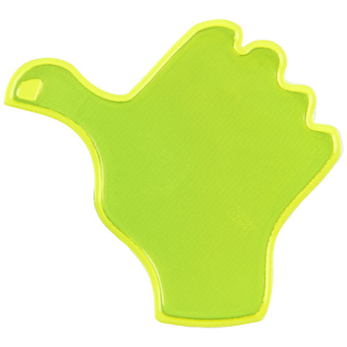 Naklejki odblaskowe kciuk Neonowy żółty 1PR03606 (3)