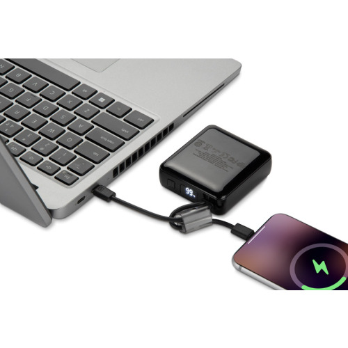 Powerbank LUMERO 10000 mAh 22,5W Czarny 45138-02 (4)