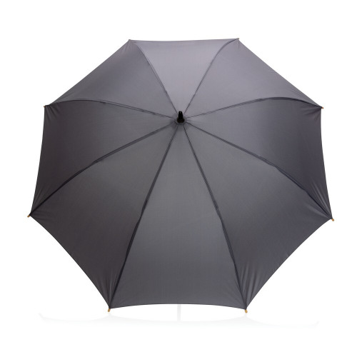 Bambusowy parasol automatyczny 23" AWARE™ RPET Czarny P850.651 (1)