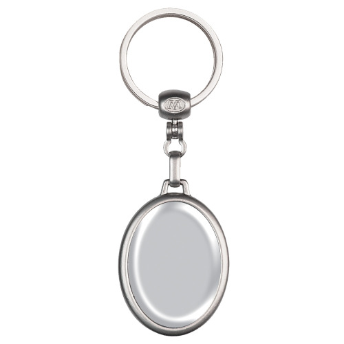 Metalowy brelok Srebrny matowy LT99652-N0091 (2)
