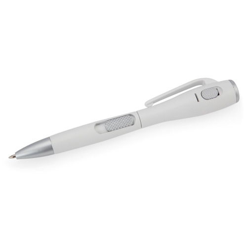 Długopis, lampka LED biały V1475-02 
