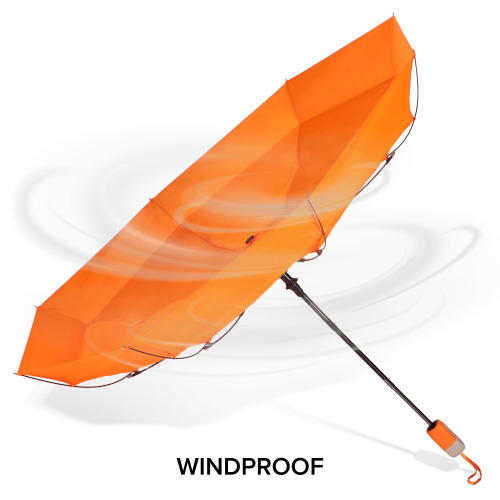 Składana parasolka otwierana automatycznie 22''  Pomarańczowy LT97102-N0026 (4)