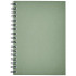 Desk-Mate® kolorowy kołonotatnik A6 z materiałów z recyklingu Jasnozielony 21018860 (5) thumbnail