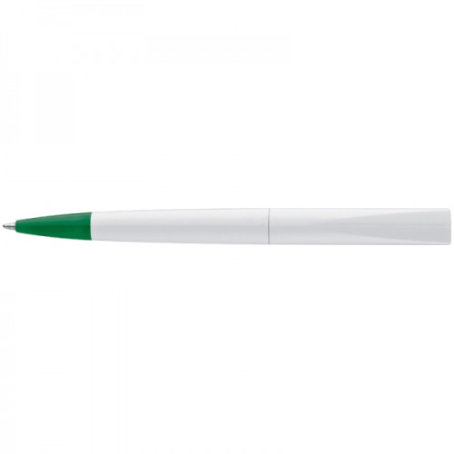 Długopis plastikowy z szerokim klipsem CANBERRA Zielony 306199 (3)