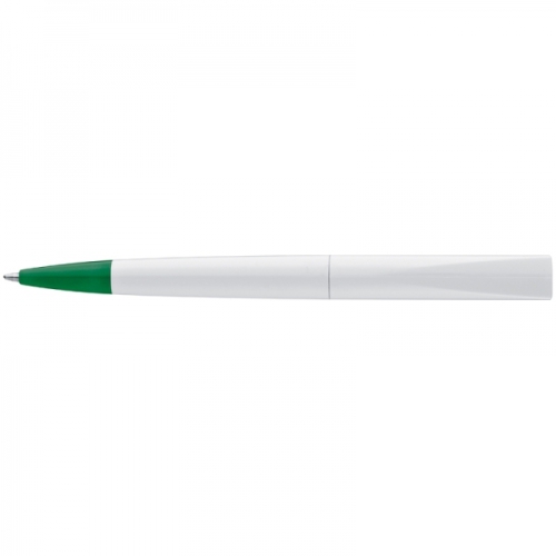 Długopis plastikowy z szerokim klipsem CANBERRA zielony 306199 (3)