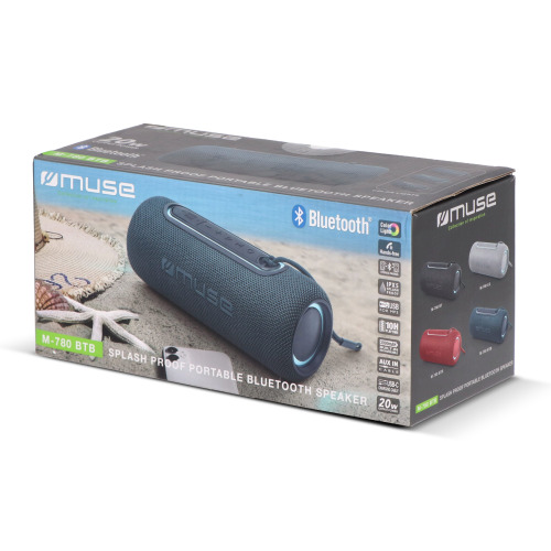 M-780 | Muse głośnik bluetooth 20W Ciemnoniebieski LT55017-N0010 (3)