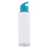 Butelka Loop transparent R-PET 600ml Transparentny / turkusowy LT98744-N0437  thumbnail