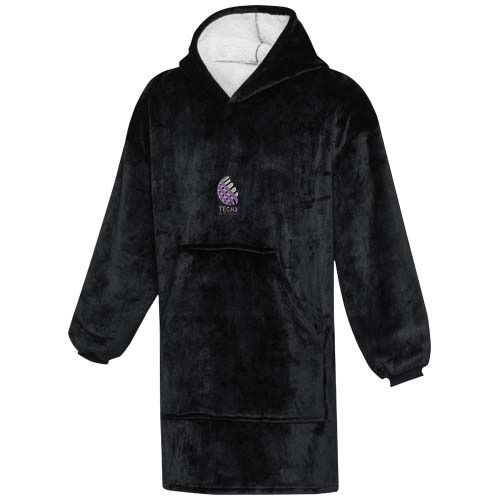 Denali kocyk z kapturem z certyfikatem GRS Czarny 11332890 (1)