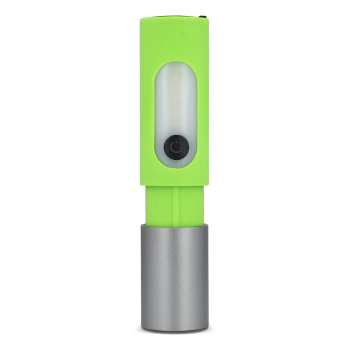 Akumulatorowa latarka LED 10 W z funkcją zoom 300 lm Jasnozielony LT93319-N0032 (5)