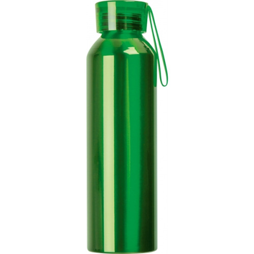 Butelka z aluminium z recyklingu CORK 600 ml Zielony 424709 (2)