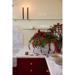 Wazon VIVA duży, bordowy