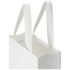 Torba papierowa Smartfold 210 g/m² z uchwytami ze wstążki i matowym laminowaniem – 24 x 10 x 24 cm Biały 1ZM01601 (3) thumbnail