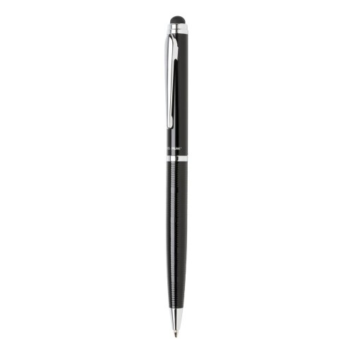 Długopis, touch pen Swiss Peak czarny, srebrny P610.440 