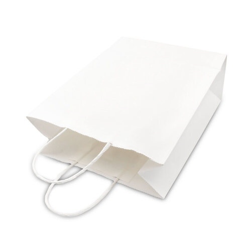 Torba papierowa A5 | Dialla S biały V0002-02 (4)