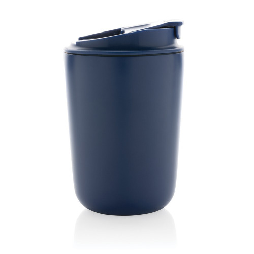 Kubek termiczny 380 ml Cuppa, stal nierdzewna z recyklingu niebieski P435.025 (2)
