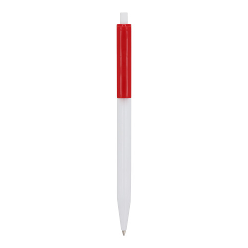 Długopis Kuma w mocnym kolorze Biały / czerwony LT87877-N0121 (2)