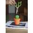 Nożyczki w pojemniku Cactus Wielokolorowy QL10282-OR-GN (6) thumbnail