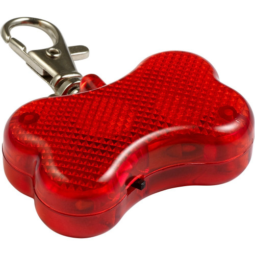 Światełko bezpieczeństwa "kość" Czerwony V8798-05 (1)