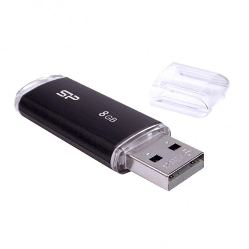 Pendrive Ultima U02 2.0 Silicon Power Czarny EG 813803 8GB 
